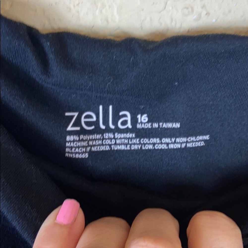 Nwot Zella drawstring black pants 16 - Picture 6 of 9